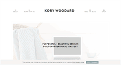 Desktop Screenshot of korywoodard.com