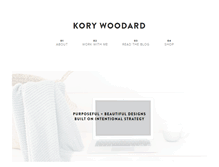 Tablet Screenshot of korywoodard.com